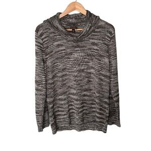 Dana Buchman Space Dye Knot Funnel Neck